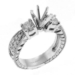 White Gold Engagement Ring