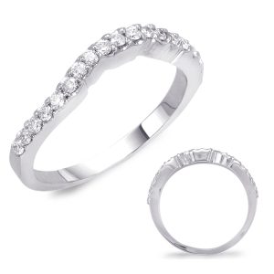 White Gold Matching Band