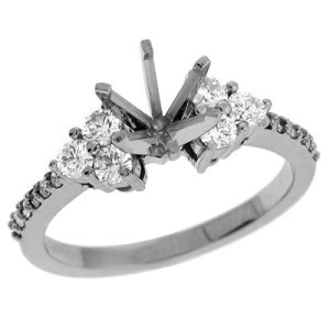 White Gold Engagement Ring