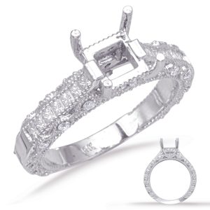 White Gold Engagement Ring