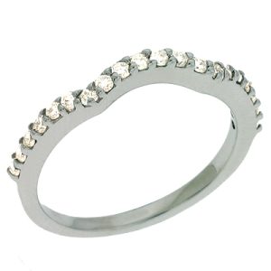 White Gold Matching Band