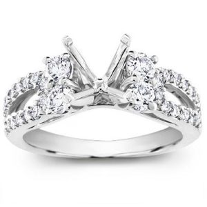 White Gold Engagement Ring