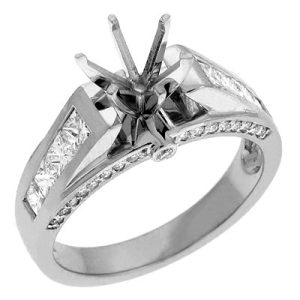 White Gold Engagement Ring