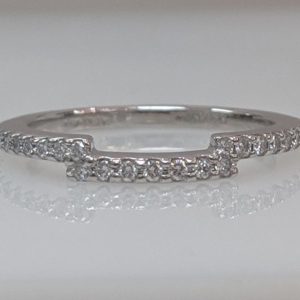 White Gold Matching Band