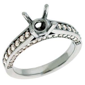White Gold Engagement Ring
