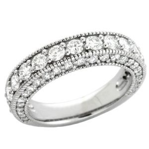 White Gold Bridal Band