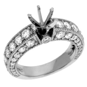 White Gold Engagement Ring