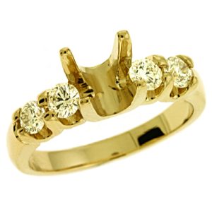 Yellow Gold Engagement Ring