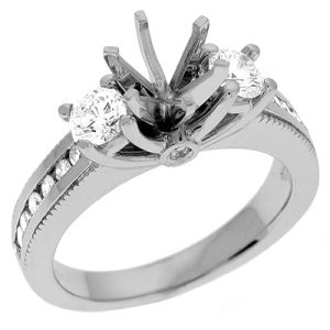 White Gold Engagement Ring