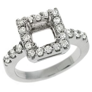 White Gold Engagement Ring