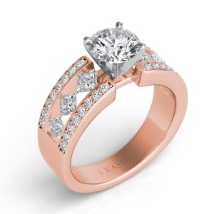 Rose Gold Engagement Ring