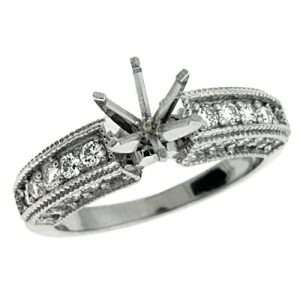 White Gold Engagement Ring