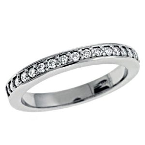 White Gold Matching Band