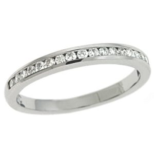 White Gold Matching Band