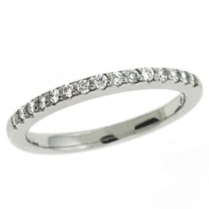 White Gold Matching Band