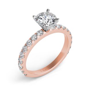 Rose Gold Engagement Ring