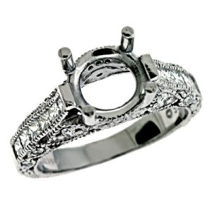 White Gold Engagement Ring