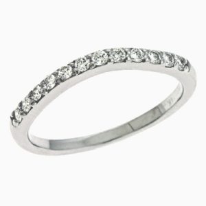 White Gold Engagement Band