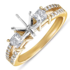Yellow Gold Engagement Ring