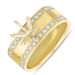 Yellow Gold Engagement Ring