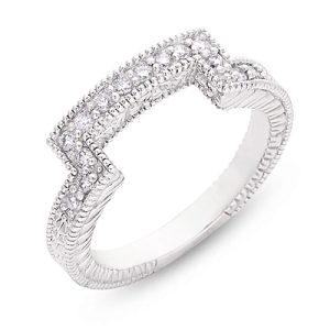 White Gold Matching Band