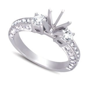 White Gold Engagement Ring