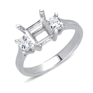White Gold Engagement Ring