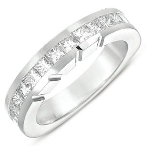 White Gold Matching Band