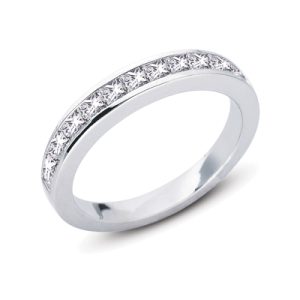 White Gold Matching Band