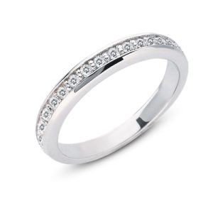 White Gold Matching Band
