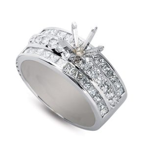 White Gold Engagement Ring