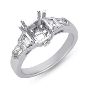 White Gold Engagement Ring