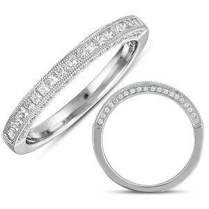 White Gold Matching Band For En7058