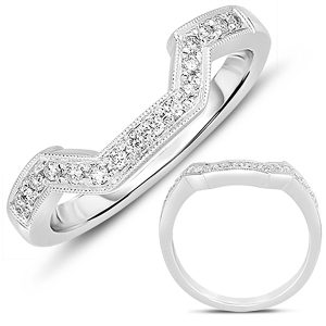 White Gold Matching Band