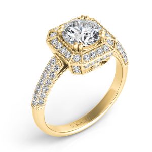 Yellow Gold Engagement Ring