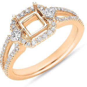Rose Gold Engagement Ring