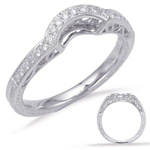 White Gold Matching Band