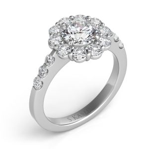 Palladium Engagement Ring