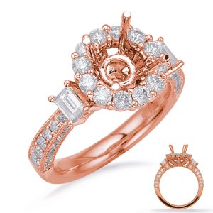 Rose Gold Engagement Ring