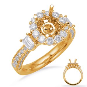 Yellow Gold Engagement Ring