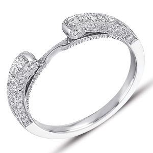 White Gold Matching Band