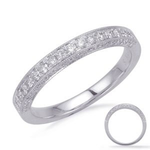 White Gold Matching Band
