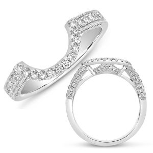 White Gold Matching Band