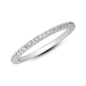 White Gold Matching Band