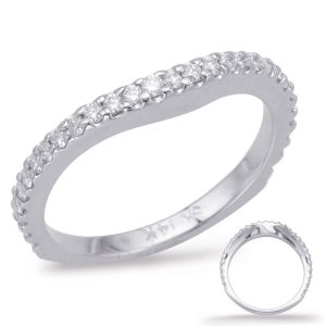White Gold Matching Band