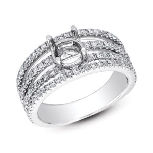 White Gold Engagement Ring