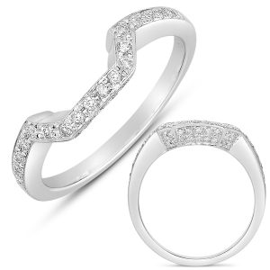 White Gold Matching Band