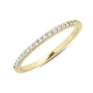 Yellow Gold Diamond Band