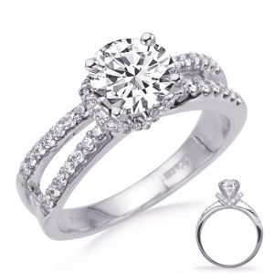 White Gold Engagement Ring