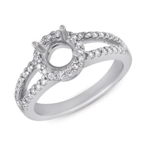 White Gold Bridal Ring